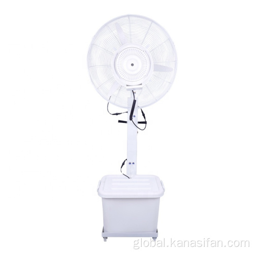Outdoor Pedestal Stand Fan 3 blades metal Pedestal stand floor mists fan Factory
